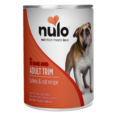 Nulo Adult Trim Dog Grain-Free Turkey & Cod 369g Can
