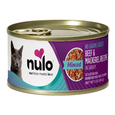 Nulo Cat Minced Beef & Mackerel 85g Can