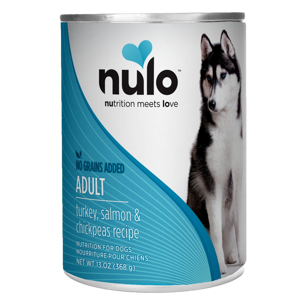 Nulo Dog Grain-Free Turkey, Salmon & Chickpeas 369g Can