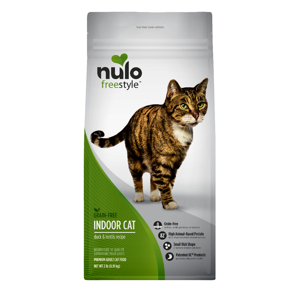Nulo FreeStyle Indoor Cat Grain-Free Duck & Lentils