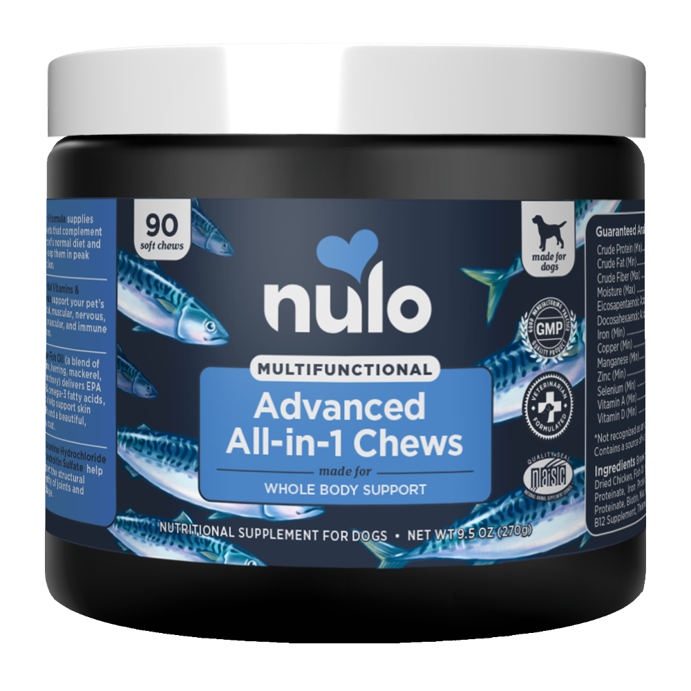 Nulo Multifunctional Advanced All-in-1 Soft Chew for Dogs - 270g (90 Ct) Jar