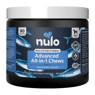 Nulo Multifunctional Advanced All-in-1 Soft Chew for Dogs - 270g (90 Ct) Jar