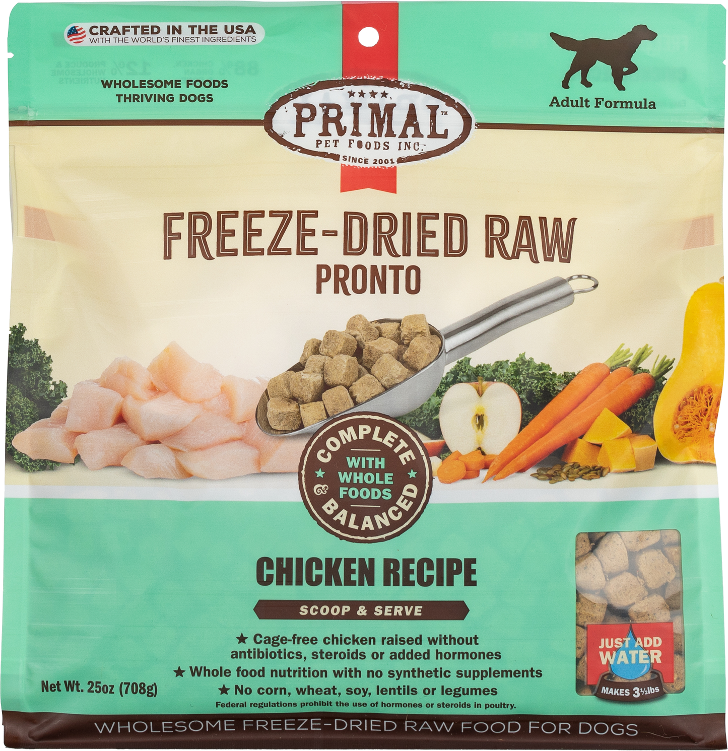 Primal Canine Chicken Pronto