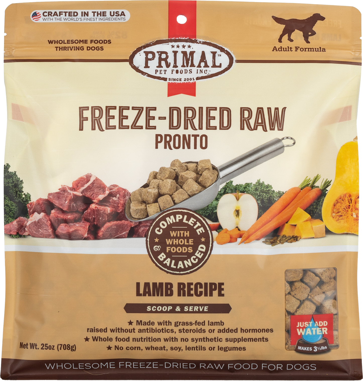 Primal Canine Lamb Pronto