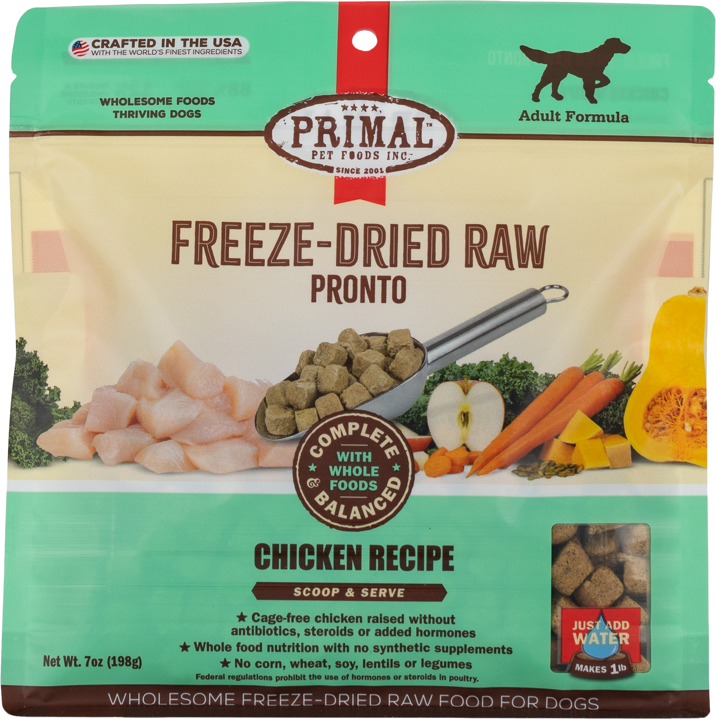Primal Canine Chicken Pronto