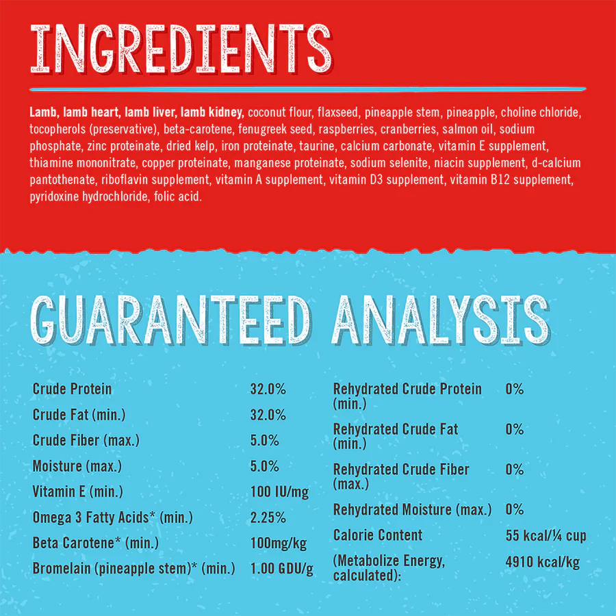 Stella & Chewys Immune Boost Grass Fed Lamb Recipe 13oz