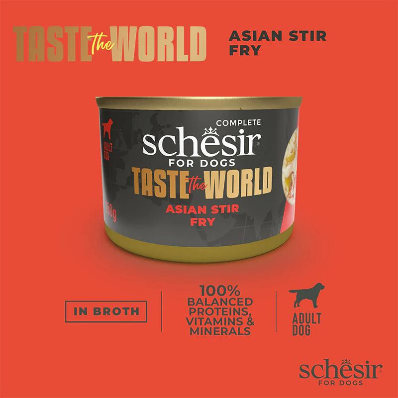 Schesir Taste The World Dog Wholefood - Asian Stir Fry 150g