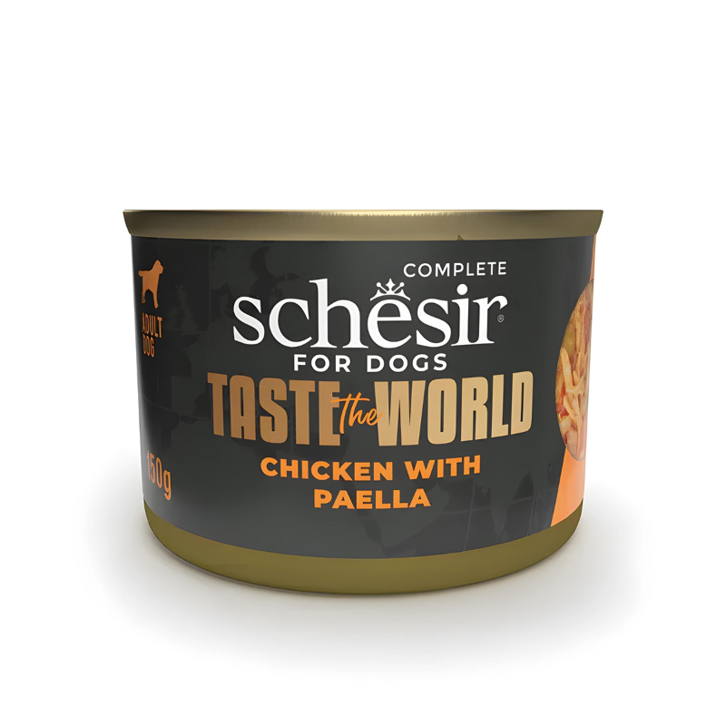 Schesir Taste The World Dog Wholefood Variety Pack 900g (6x150g) - 3 Flavors