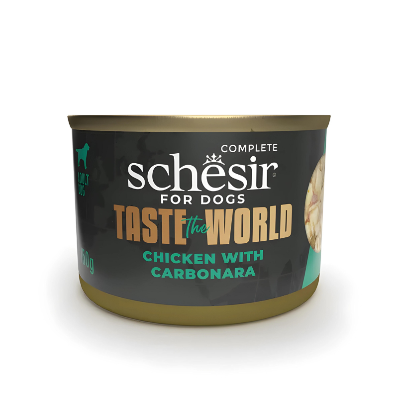 Schesir Taste The World Dog Wholefood Variety Pack 900g (6x150g) - 3 Flavors
