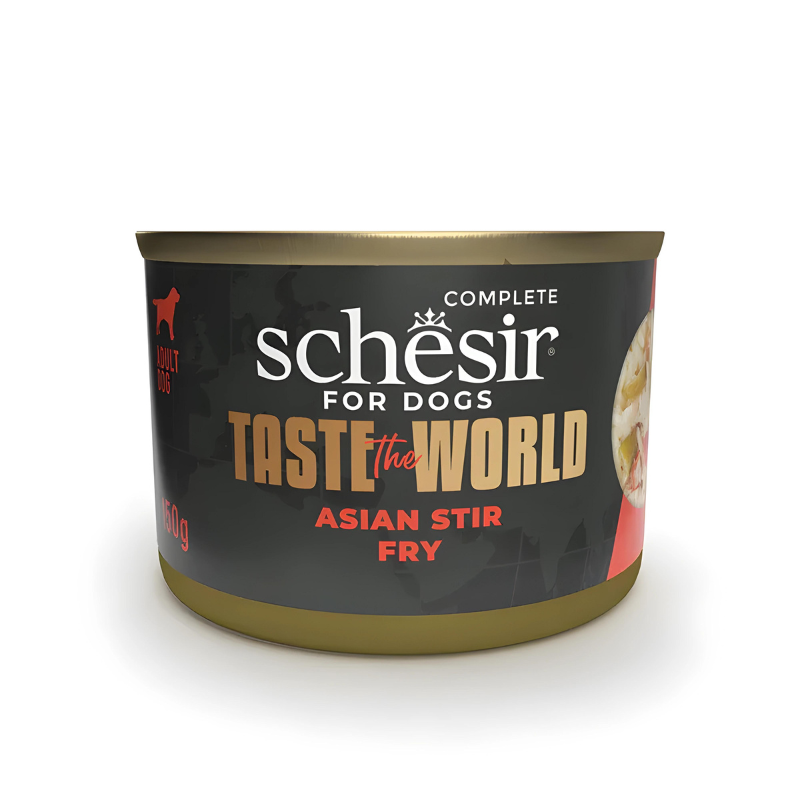 Schesir Taste The World Dog Wholefood Variety Pack 900g (6x150g) - 3 Flavors