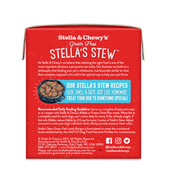 Stella & Chewys Stew - Grass-Fed Beef Recipe