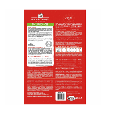 Stella & Chewys Dog FD Duck Duck Goose Patties