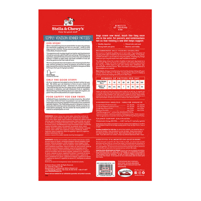 Stella & Chewys Dog Freeze Dried Simply Venison Dinner