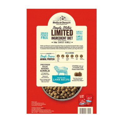 Stella & Chewys RAW Coated LID Grass-Fed Lamb Recipe