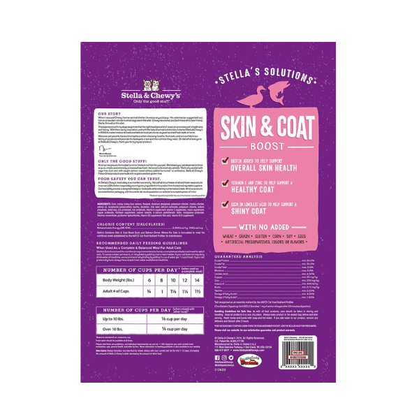 Stella & Chewys Skin & Coat Boost Duck & Salmon Recipe - 7.5oz