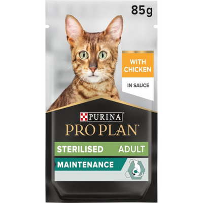 Purina Pro Plan Adult Wet Cat Food, Chicken in Gravy