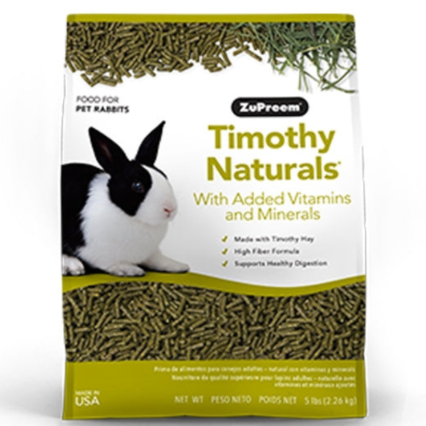 Zupreem Timothy Naturals Rabbit Pellets 5lb (2.26kg)