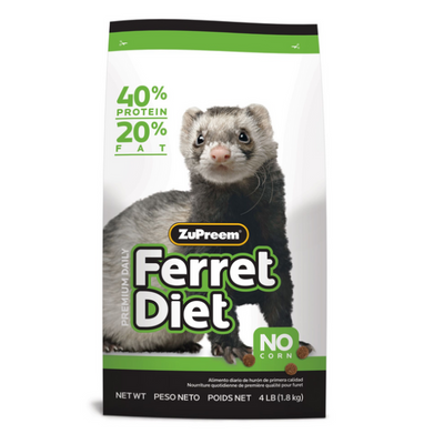 Zupreem Premium Ferret Diet - 4lbs (1.8Kg)