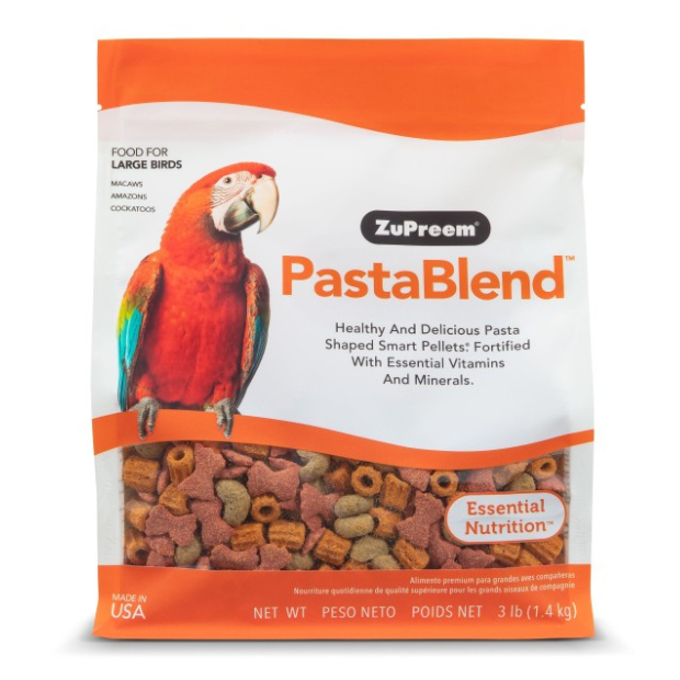Zupreem PastaBlend Large Parrot Food 3lb (1.4kg)