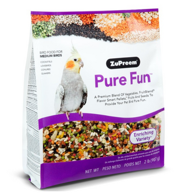 Zupreem Pure Fun Medium Birds 2lb (0.91kg)