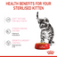 Royal Canin Feline Health Nutrition Kitten Sterilised Jelly (Cat WET FOOD - Pouches)