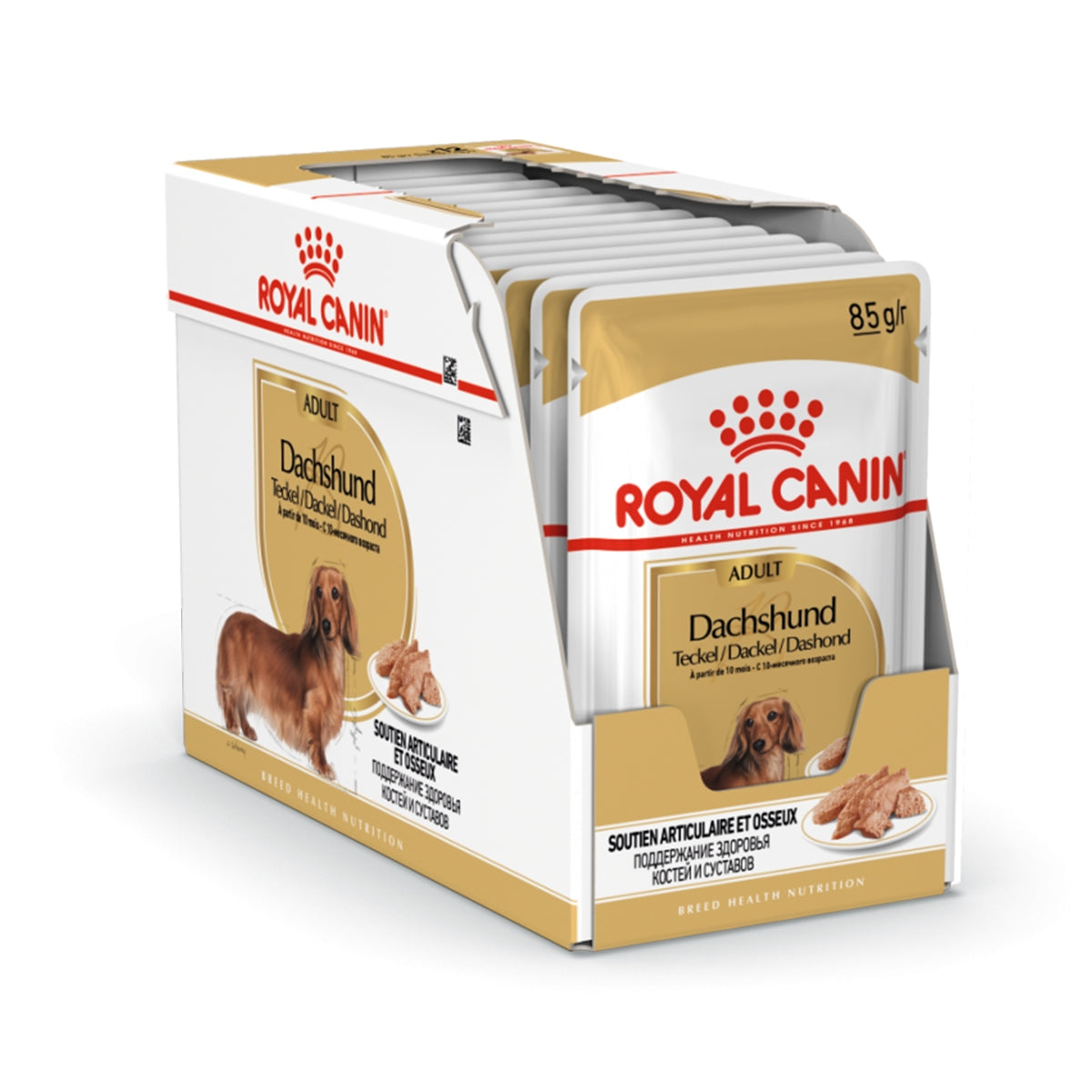 Royal Canin Breed Health Nutrition Dachshund Adult (Dog Wet Food - Pouches)