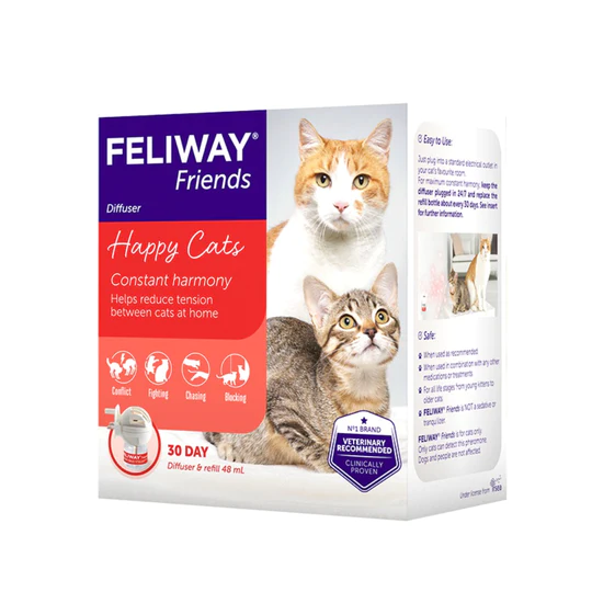  Feliway Friends Diffuser + Refill 48 ml 