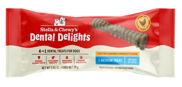 Stella & Chewy? Dog Dental Treats Delights Medium