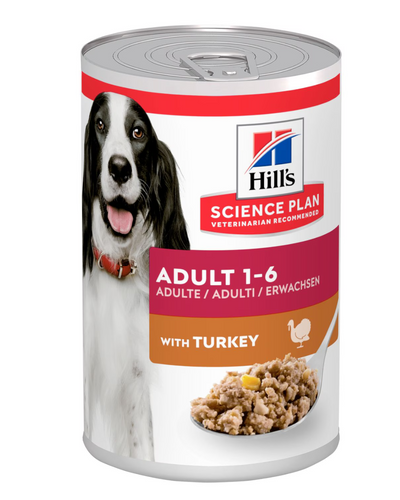 Hills Science Plan Adult Dog Food with Turkey
