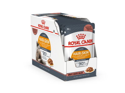 Royal Canin Feline Care Nutrition Hair & Skin Jelly (INTENSE BEAUTY) (Cat Wet Food - Pouches)