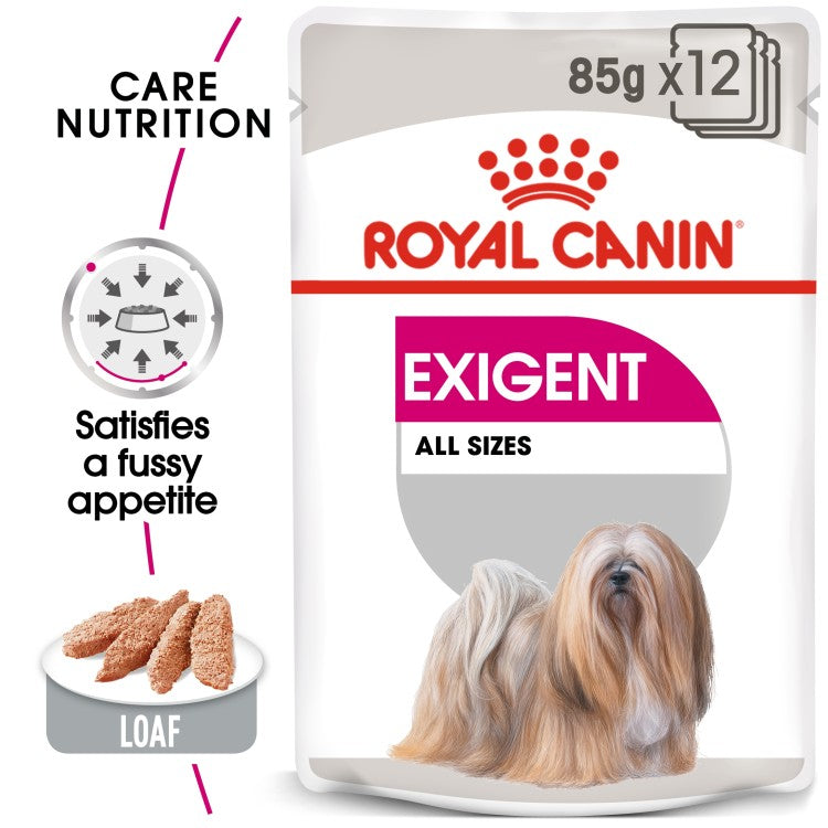 Royal Canin Canine Care Nutrition Exigent (Dog Wet Food - Pouches)