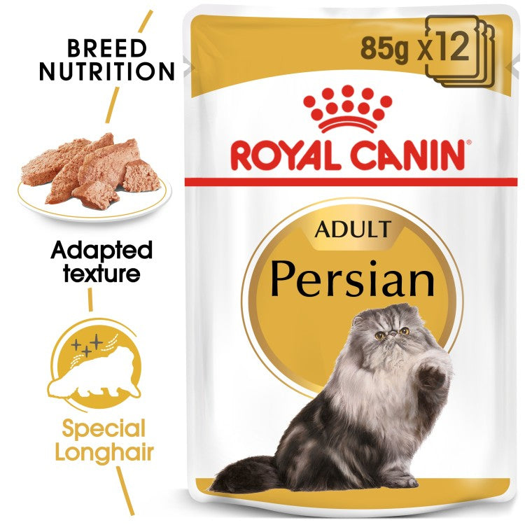 Royal Canin  Feline Breed Nutrition Persian (Cat WET FOOD - Pouches)
