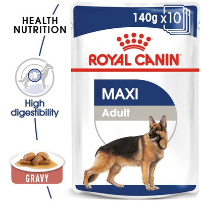 Royal Canin Size Health Nutrition Maxi Adult (Dog Wet Food - Pouches)