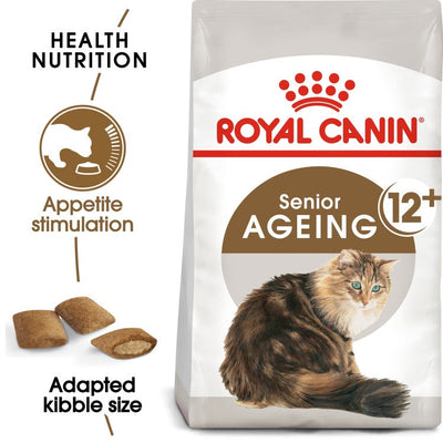 Royal Canin  Feline Health Nutrition Ageing 12 Years Cat Dry Food 2 KG