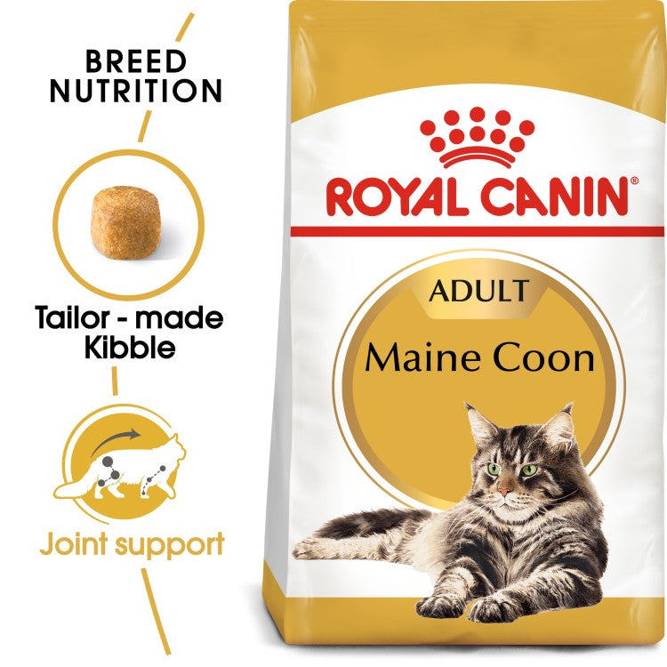 Royal Canin  Feline Breed Nutrition Maine Coon Adult Cat Dry Food 2 KG