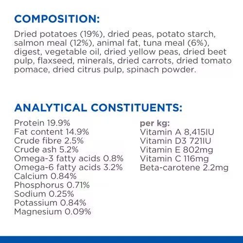 Hill?? Science Plan Hypoallergenic Large Breed Adult Dry Dog Food With Salmon (12kg)