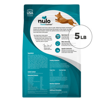 Nulo Frontrunner Small Breed Turkey, Whitefish & Quinoa 2.3 KG Bag Dog Dry Food