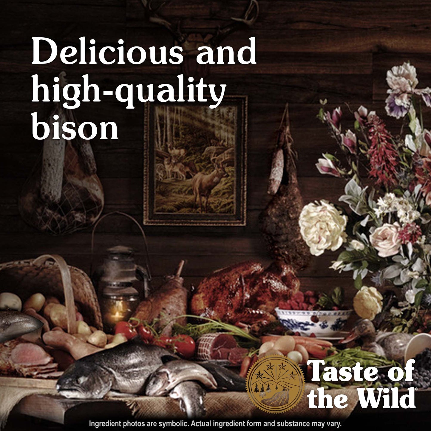 Taste Of Wild High Prairie Canine Recipe with Bison in Gravy 374g