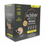 Schesir After Dark Velvet Mousse In Broth Variety Pack For Cat 960g (80g x12 Pouch) - 4 Flavors ( 3 Pouch Each Flavor)