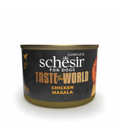 Schesir Taste The World Dog Wholefood - Chicken Masala 150g 
