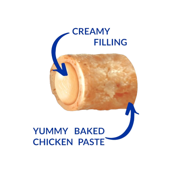 Inaba Churu Fun Bites Chicken Wrap Tuna Recipe 3PCS/PK - 60g