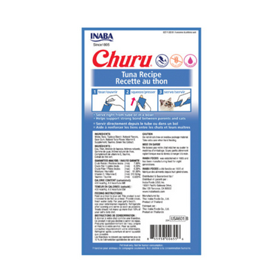 Inaba Churu Tuna Recipe 4PCS/PK - 56g