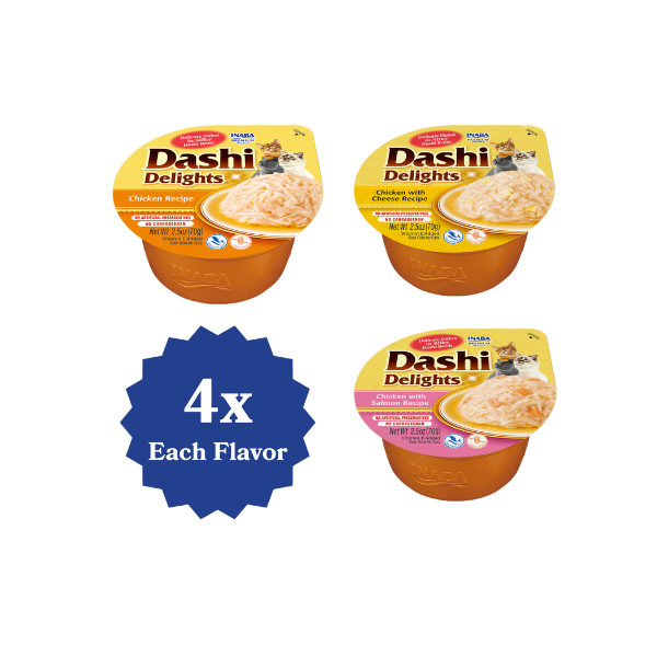 Inaba Dashi Delight Chicken Variety 12PCS/PK - 840g