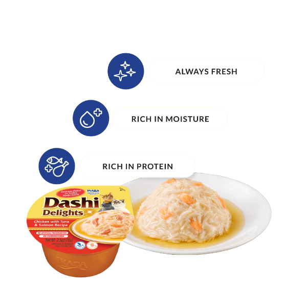 Inaba Dashi Delight Tuna Variety 12PCS/PK - 840g