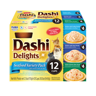 Inaba Dashi Delight Seafood Variety 12PCS/PK - 840g