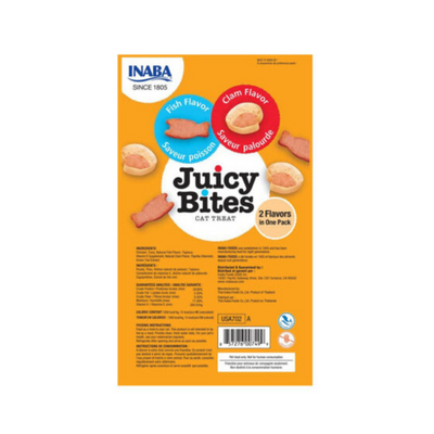 Inaba Juicy Bites Fish &amp; Clam Flavor 3PCS/PK - 33.9g