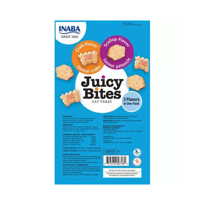 Inaba Juicy Bites Scallop & Crab Flavor 3PCS/PK - 33.9g