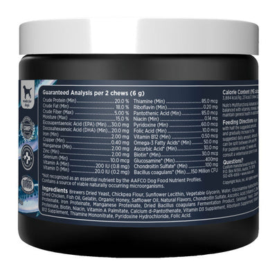 Nulo Multifunctional Advanced All-in-1 Soft Chew for Dogs - 270g (90 Ct) Jar