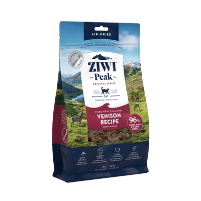 ZIWI Peak Air-Dried Venison Recipe Dry Cat Food 400g 400G/NA