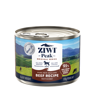 ZIWI Peak Beef Recipe Wet Dog Food 170G/NA
